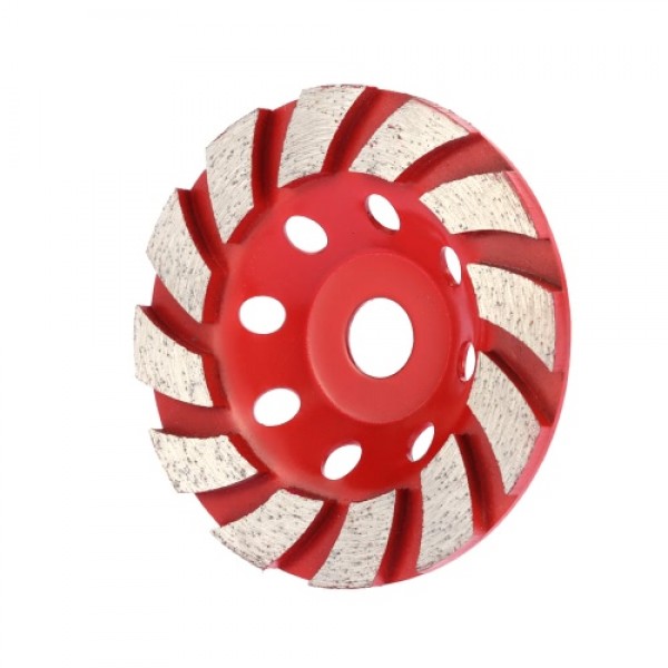 100mm 4" Diamond Segment Grinding Wheel Disc Bowl Shape Grinder Cup Concrete Granite Masonry Stone Ceramics Terrazzo Marble for 