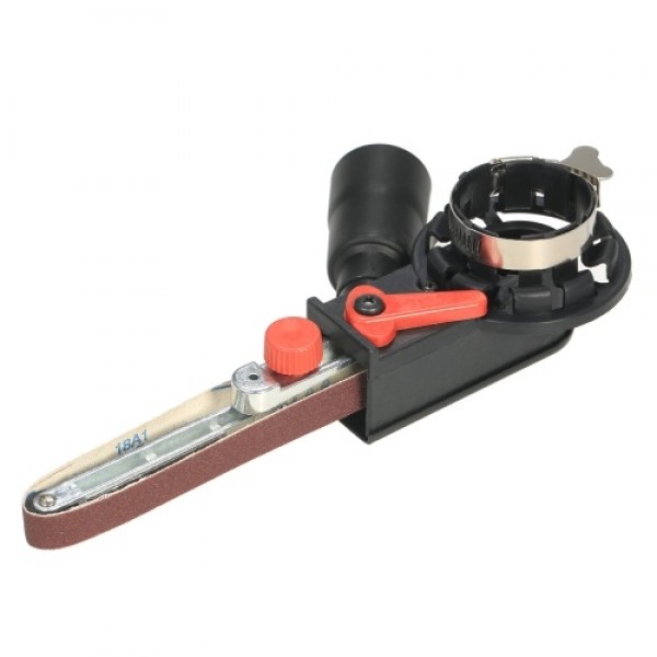 Multifunction Mini DIY Sander Sanding Belt Adapter Bandfile Belt Sander for 115mm 4.5" and 125mm 5" Electric Angle Grinder