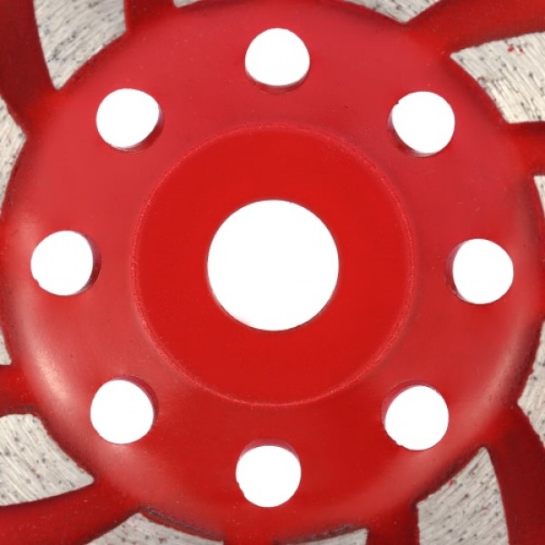 100mm 4" Diamond Segment Grinding Wheel Disc Bowl Shape Grinder Cup Concrete Granite Masonry Stone Ceramics Terrazzo Marble for 