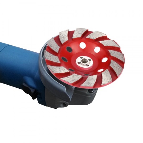 100mm 4" Diamond Segment Grinding Wheel Disc Bowl Shape Grinder Cup Concrete Granite Masonry Stone Ceramics Terrazzo Marble for 