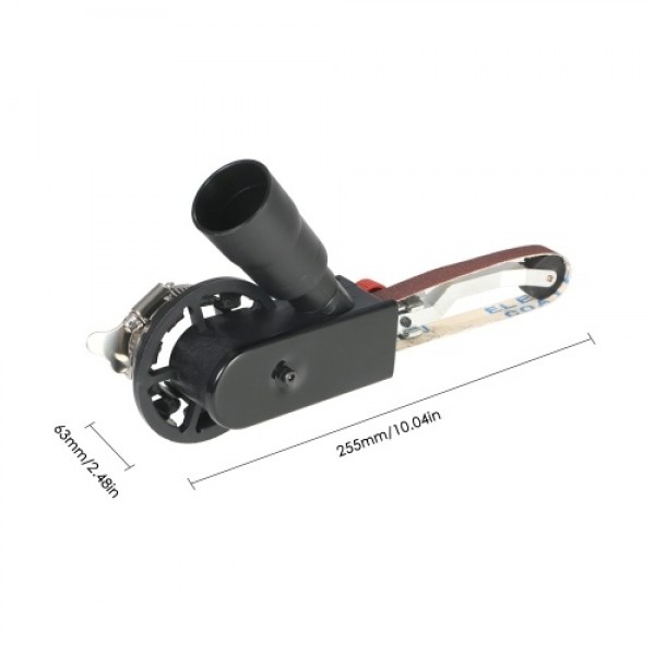 Multifunction Mini DIY Sander Sanding Belt Adapter Bandfile Belt Sander for 115mm 4.5" and 125mm 5" Electric Angle Grinder