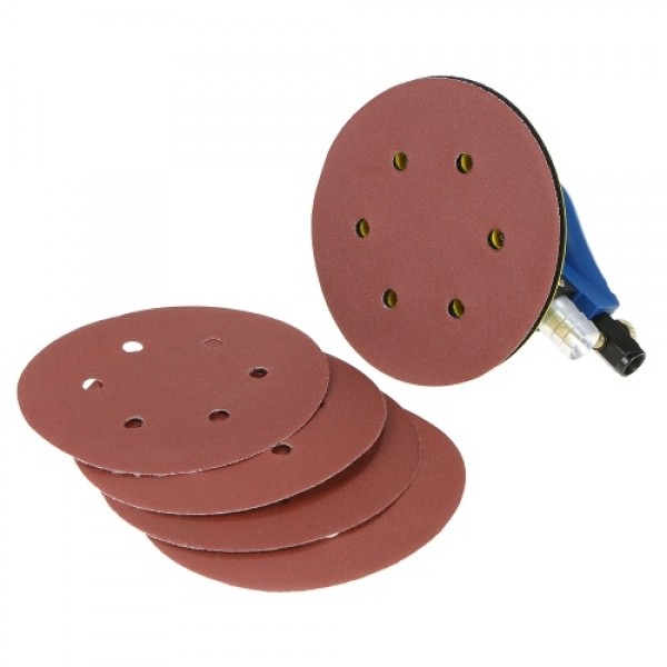 6 Inches 10000RPM Pneumatic Air Sander Car Paint Care Tool Polishing Machine Electric Woodworking Grinder Polisher