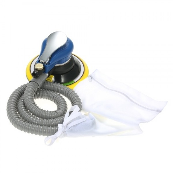 6 Inches 10000RPM Pneumatic Air Sander Car Paint Care Tool Polishing Machine Electric Woodworking Grinder Polisher