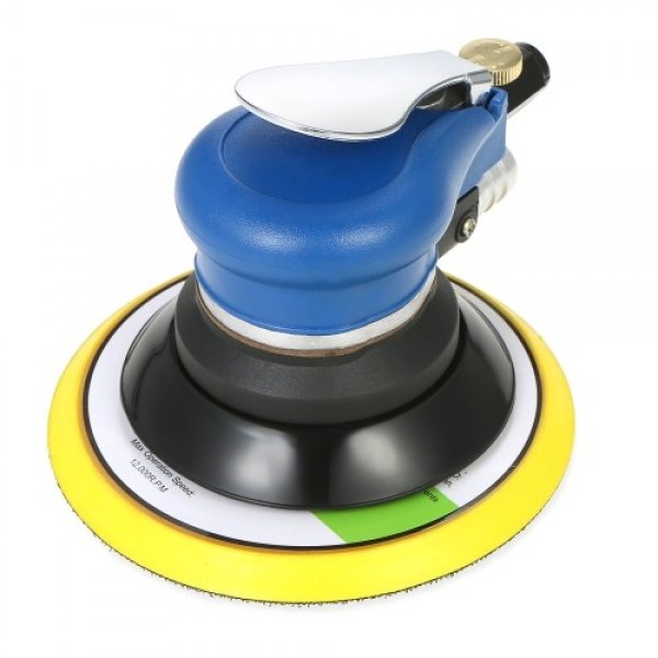 6 Inches 10000RPM Pneumatic Air Sander Car Paint Care Tool Polishing Machine Electric Woodworking Grinder Polisher