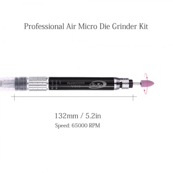 Multi-function Mini Pencil Polishing Rotary Cutting Tool Set Professional Air Micro Die Grinder Kit 16pcs 65000 RPM