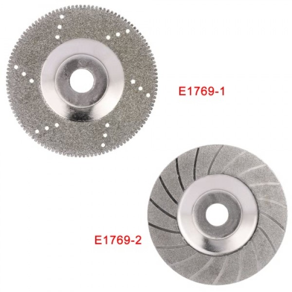 100mm 4" Inch Diamond Coated Grinding Polishing Grind Disc Saw Blade 16mm Inner Diameter Rotary Wheel Grit For Angle Grinder