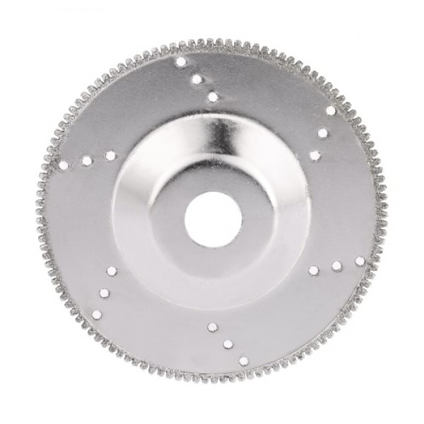 100mm 4" Inch Diamond Coated Grinding Polishing Grind Disc Saw Blade 16mm Inner Diameter Rotary Wheel Grit For Angle Grinder