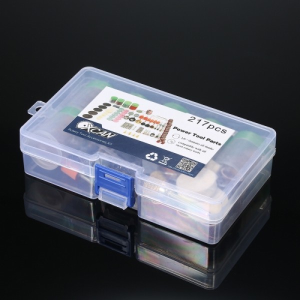 217pcs 1/8" Shank Rotary Tool Accessories Set...