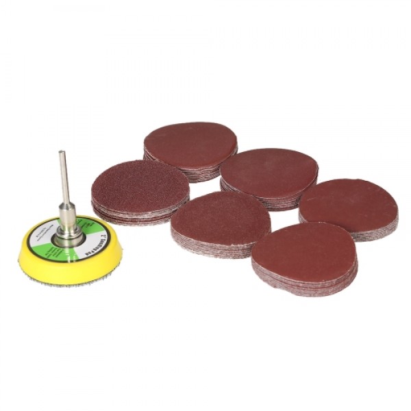 60PCS 50mm 2" Sander Disc Sanding Disk 100-20...