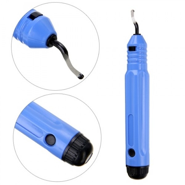 Handheld Burr Trimming Cutter NB1100 Portable Deburring Tool Professional Edge Removing Tools+10pcs BS1010 Replacement Blade