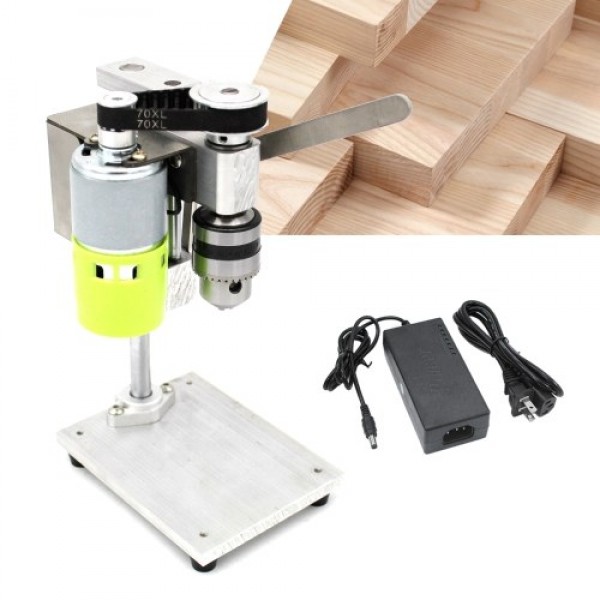 Mini Drill Press for Bench Drilling Machine Variable Speed Drilling Chuck 1.5-10mm