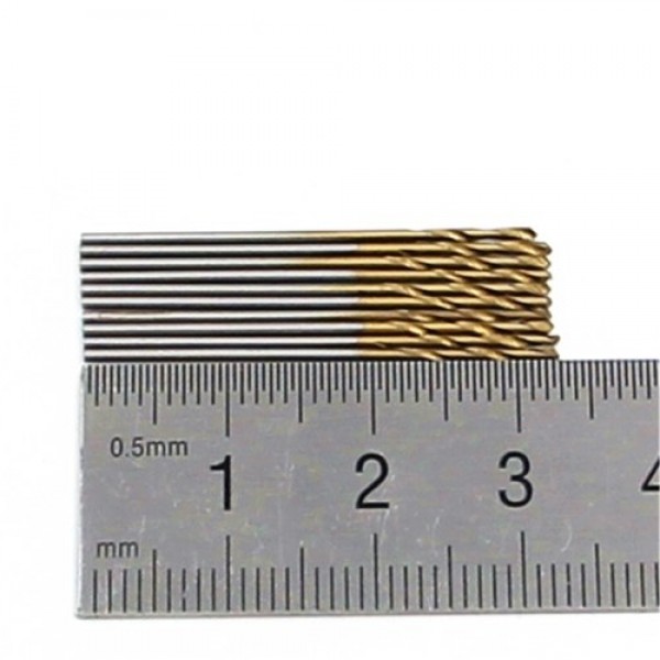 Straight Shank Twist Drill High Speed Steel Drill Bit 50pcs