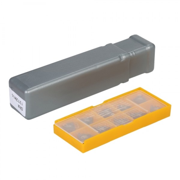 10pcs/box VP15TF 16ER AG60 Carbide Inserts + SER1212H16 Insert Holder + T15 Wrench Lathe Threading Turning Tool Set for CNC Mach