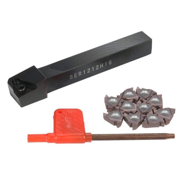 10pcs/box VP15TF 16ER AG60 Carbide Inserts + SER12...