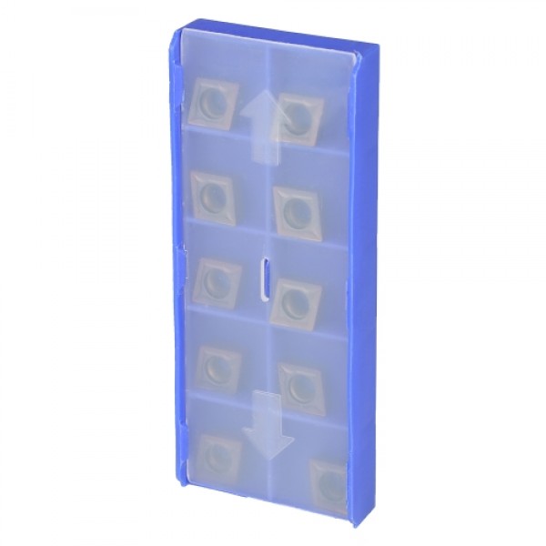 10pcs/box CCMT09T304 VP15TF Carbide Inserts CCMT 09 T3 / CCMT32.51 Insert Lathe CNC Blades Milling Turning Tool
