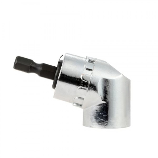 105 Degree Angle Extension Right Angle Quick Change Driver Drilling Extension Shank Screwdriver Magnetic 1/4 Inch Hex Drill Bit 
