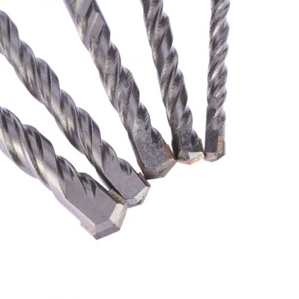5pcs/set 2 Pits 2 Slots SDS Shank Electric Hammer ...