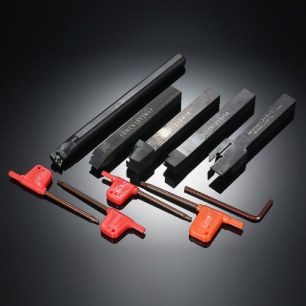 5pcs CNC Boring Bars Holder SCLCR1212H06 / SDNCN1212H07 / S12M-SDUCR07 / SER1212H16 / MGEHR1212-2 Bars + 5pcs Wrenches