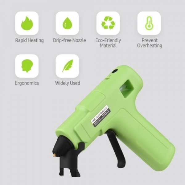 Rechargeable Hot Melt Glue Machine Children's Cordless Portable Small Handheld Manual DIY Glue Machine for Toy Repair Glass Smal