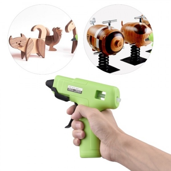Rechargeable Hot Melt Glue Machine Children's Cordless Portable Small Handheld Manual DIY Glue Machine for Toy Repair Glass Smal