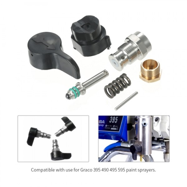 Wear-resisting Prime Spray Valve Return Valves of Airless Spraying Machine for Graco Ultra 395 490 495 595 Sprayer