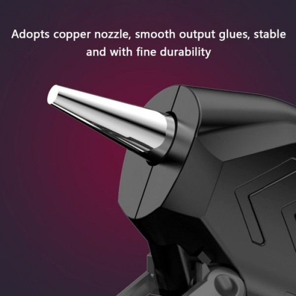 Professional Cordless Hot Melt Glue Machine USB Rechargeable Craft DIY Repairing Tool Kits with Glue-Stick