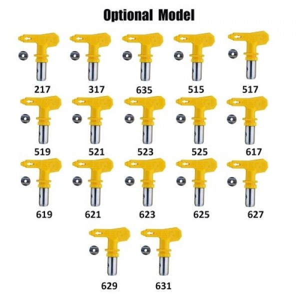 Professional Electric High Pressure Airless Spray Machine Tip Wear-resisting Nozzle Accessories