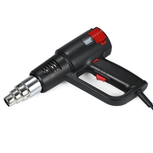 2000W Industrial Fast Heating Hot Air Gun LCD Digital Temperature-controlled High Quality Handheld Heat Blower Electric Adjustab
