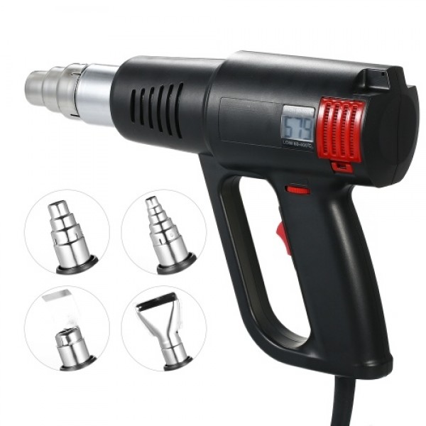 2000W Industrial Fast Heating Hot Air Gun LCD Digi...