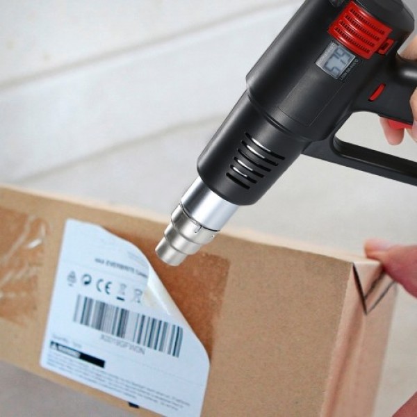 2000W Industrial Fast Heating Hot Air Gun LCD Digital Temperature-controlled High Quality Handheld Heat Blower Electric Adjustab