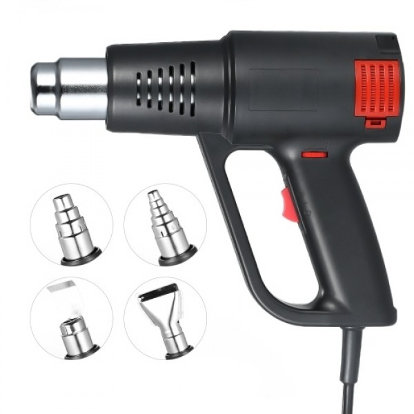 2000W Industrial Fast Heating Hot Air Gun High Quality Handheld Heat Blower Electric Adjustable Temperature Heat Gun Tool