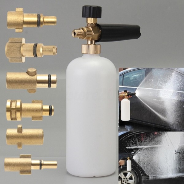 Adjustable Car Wash Snow Foam Lance Pressure Nozzl...