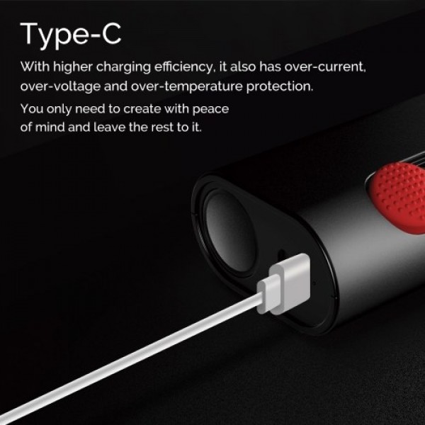 Wowstick Portable Cordless Electric Hot Melt Glue Pen Gluer Type-C Rechargeable DIY Art Craft Glue Pen Home Household Utility To