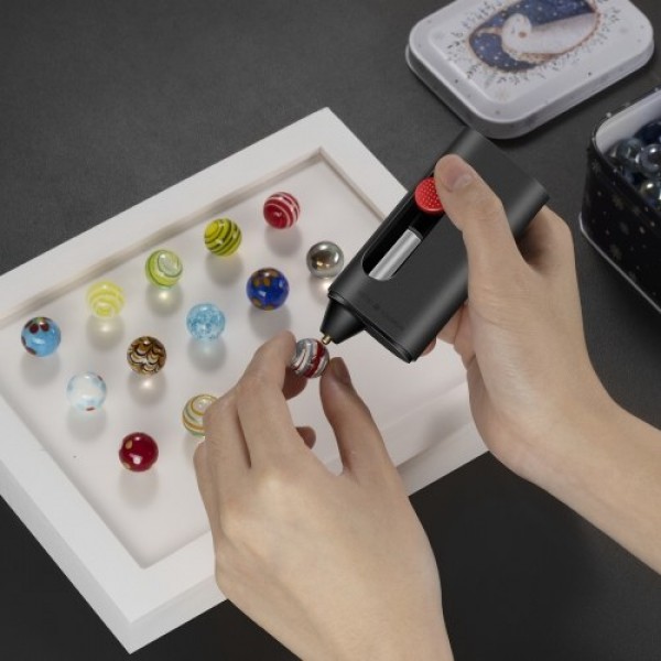 Wowstick Portable Cordless Electric Hot Melt Glue Pen Gluer Type-C Rechargeable DIY Art Craft Glue Pen Home Household Utility To