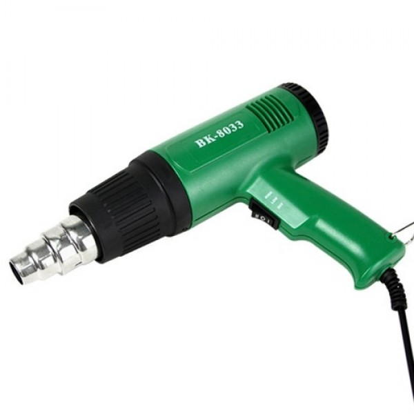 Electronic Heat Gun Heavy Duty Hot Air Gun Dual Temperature Settings Handheld Industrial Heat Gun for Heat Shrinkage Drying Pain