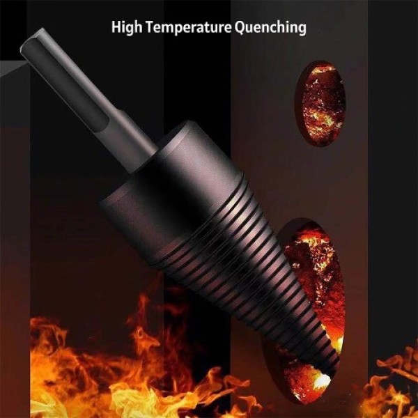 Firewood Drill Bit 3pcs Replaceable Shank Square R...