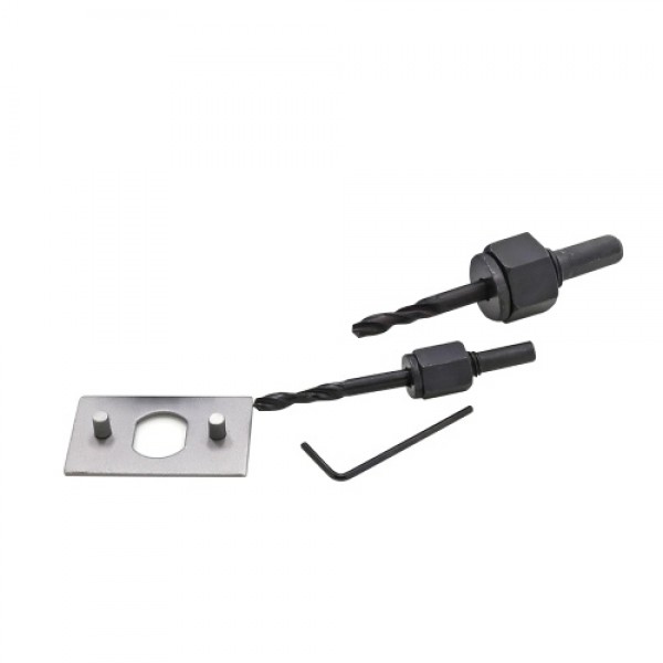 Woodworking Hole Opener Set Multi-Functional Carpentry Drilling Tool Kit for Thin Wood/PVC Board/Plastics Plate/Plasterboard