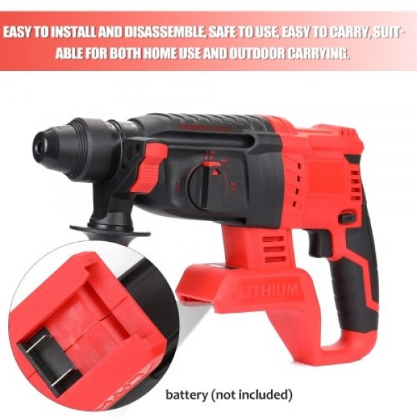 Multifunctional Industrial-grade Brushless Rechargeable Lithium Electric Hammer Cordless Impact Drill Electric Hammer Electric P