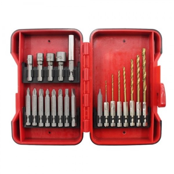 Screwdriver Bit Set Drill Bit Set 21-Piece Drillin...