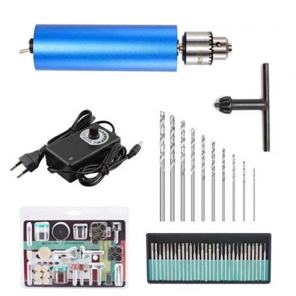 Micro Mini Electric Hand Drill 0.3-4mm Adjustable ...