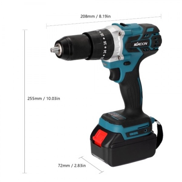 Household 3in1 Multifuctional Electric Drill Mini Screwdriver Rotation Ways Torques Adjustable