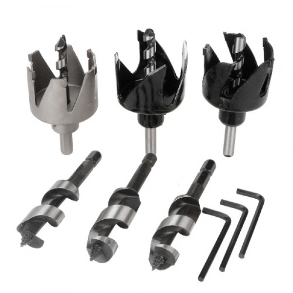 Ball Shape Door Lock Installation Kit Hole Saw Dri...