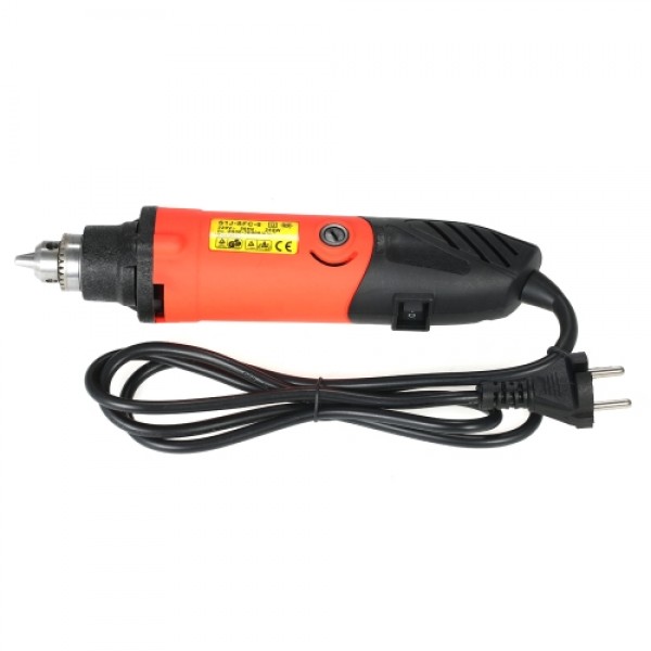 240W Multi-functional Electric Grinder Drill 6-Speed Variable Speed Polishing Machine Rotary Tool for for Milling Polishing Engr
