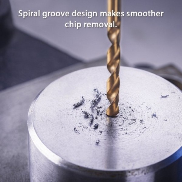 1.5mm-10mm Titanium Coated High-Speed Steel Drilli...