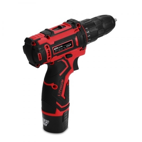 12-Voltage Multifunctional Electric Cordless Drill High-power Lithium Battery Wireless Rechargeable Hand Drills Brush Motor Home