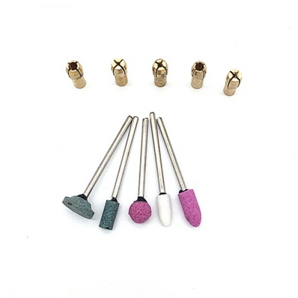 Electric Rotary Tool Kit Multi-Purpose with 10pcs Accessories for Light-Duty DIY Crafting Polishing Waxing Drilling Engraving UE