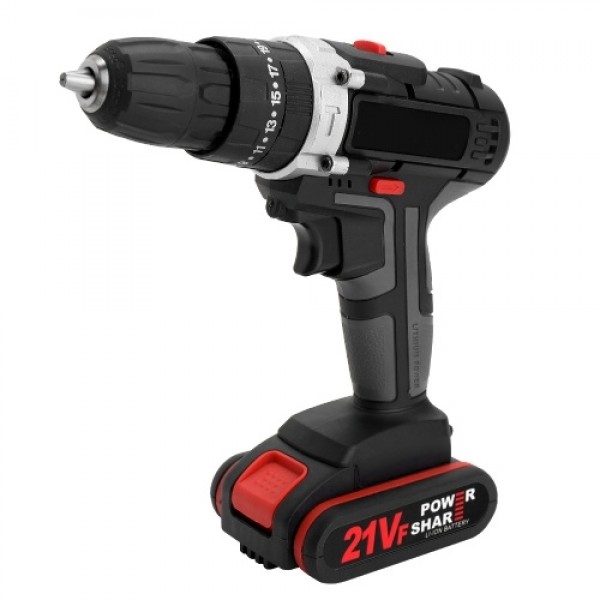 36V Multifunctional Impact Electric Cordless Drill...