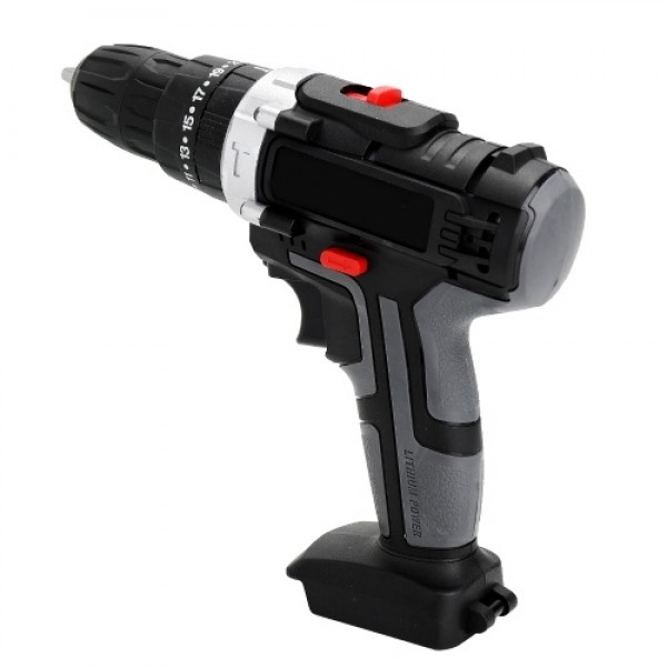 36V Multifunctional Impact Electric Cordless Drill High-power Lithium Battery Wireless Rechargeable Hand Drills Brush Motor Home