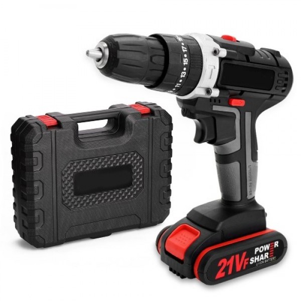36V Multifunctional Impact Electric Cordless Drill...