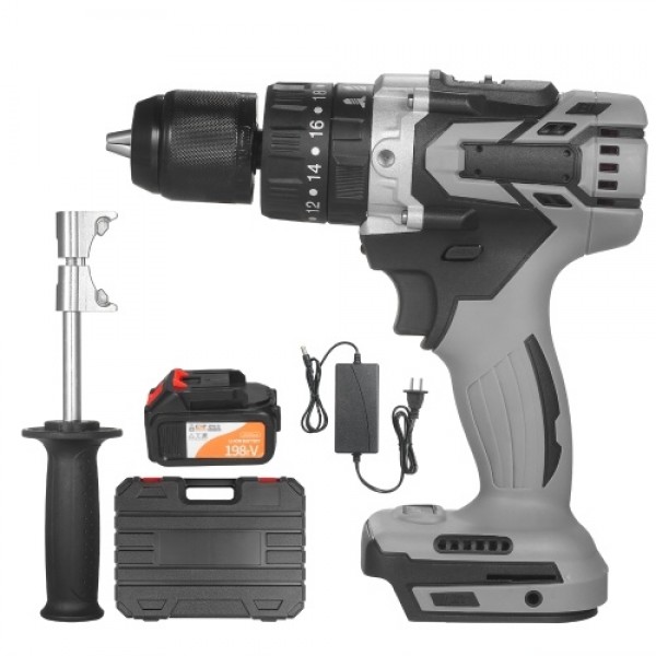21V 4.0A Cordless Drill Driver Max Torque 200N.m 1...